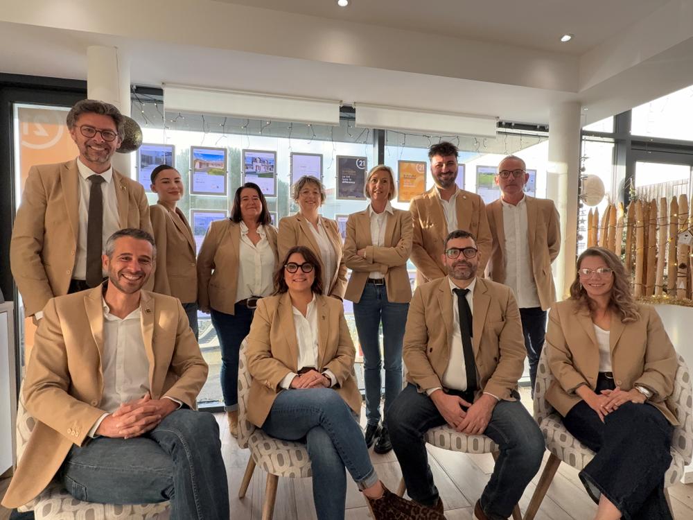 l'équipe de l'agence Atlantique Immo