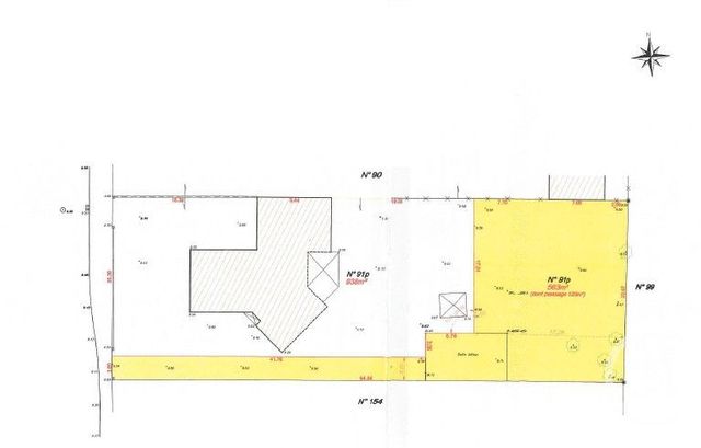 terrain à vendre - 563.0 m2 - ST HILAIRE DE RIEZ - 85 - PAYS-DE-LOIRE - Century 21 Atlantique Immo
