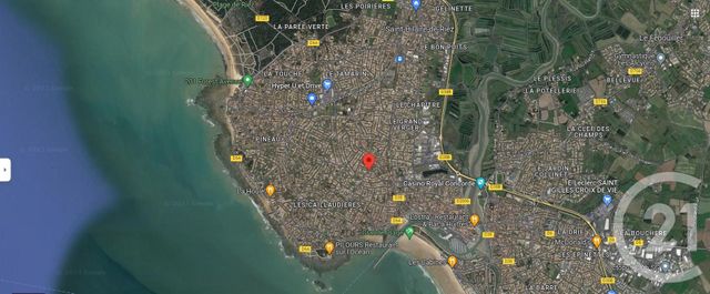 Appartement F3 à vendre - 3 pièces - 53.5 m2 - ST HILAIRE DE RIEZ - 85 - PAYS-DE-LOIRE - Century 21 Atlantique Immo
