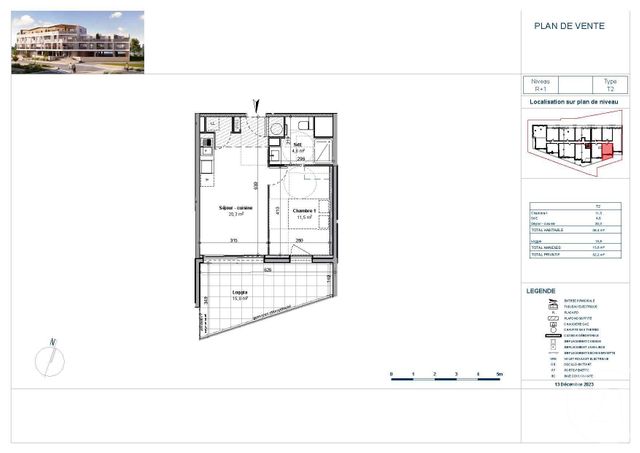 Appartement F2 à vendre - 2 pièces - 36.4 m2 - ST GILLES CROIX DE VIE - 85 - PAYS-DE-LOIRE - Century 21 Atlantique Immo