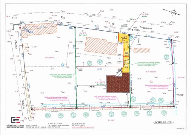 Afficher la photo en grand terrain à vendre - 745.0 m2 - COMMEQUIERS - 85 - PAYS-DE-LOIRE - Century 21 Atlantique Immo