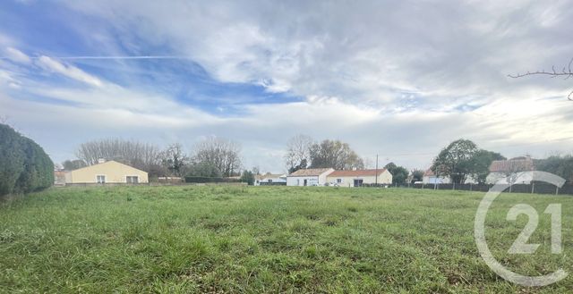 terrain à vendre - 503.0 m2 - COMMEQUIERS - 85 - PAYS-DE-LOIRE - Century 21 Atlantique Immo