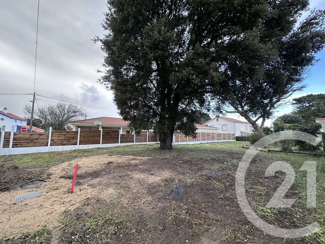 terrain à vendre - 476.0 m2 - ST HILAIRE DE RIEZ - 85 - PAYS-DE-LOIRE - Century 21 Atlantique Immo