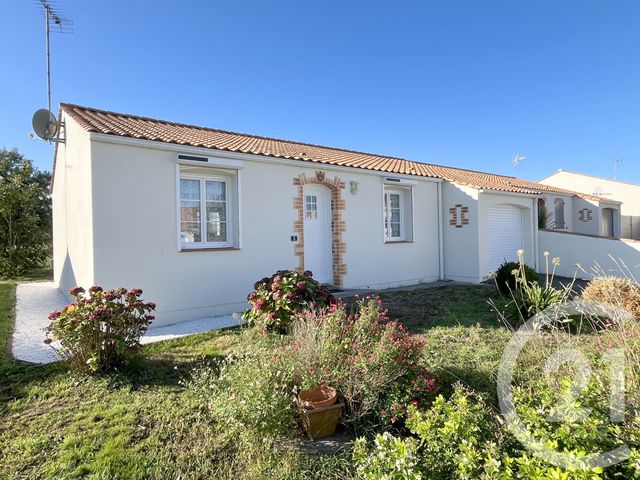 maison à vendre - 3 pièces - 65.92 m2 - ST HILAIRE DE RIEZ - 85 - PAYS-DE-LOIRE - Century 21 Atlantique Immo