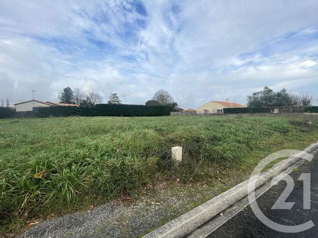 terrain à vendre - 1009.0 m2 - COMMEQUIERS - 85 - PAYS-DE-LOIRE - Century 21 Atlantique Immo