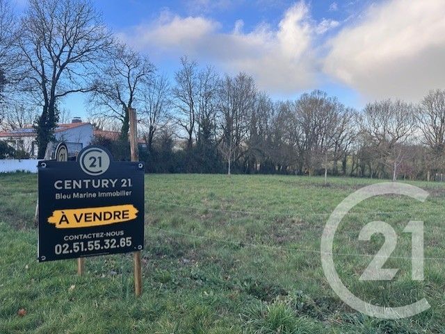 terrain à vendre - 1738.84 m2 - ST REVEREND - 85 - PAYS-DE-LOIRE - Century 21 Atlantique Immo