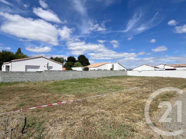 terrain à vendre - 619.0 m2 - ST HILAIRE DE RIEZ - 85 - PAYS-DE-LOIRE - Century 21 Atlantique Immo